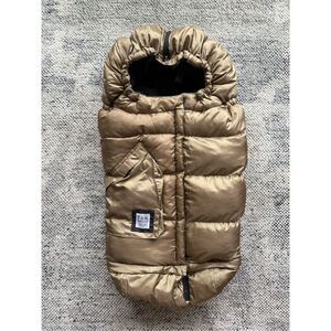 7am Enfant 212 Stroller Blanket in Metallic Gold